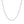 10k White Gold Solid Diamond Cut Rope Chain (1.40 mm)