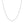 14k White Gold Diamond Cut Bead Chain (0.90 mm)
