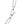 14K White Gold Wide Paperclip Chain (6.10 mm)