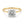 2 Carat Round Lab Grown IGI G/VS1 Diamond Solitaire Ring in 10K Yellow Gold