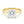 5 Carat Princess Lab Grown IGI G/VS1 Diamond Solitaire Ring in 10K Yellow Gold