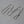 14k White Gold Foxtail Chain (1.00 mm)