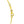 14K Yellow Gold Open Heart Station Necklace