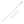 14k White Gold Round Cable Link Chain (1.50 mm)