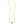 14K Yellow Gold Garnet Mirrored Chain (2.20 mm)