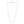Adjustable Cable Chain in 14k White Gold (0.97 mm)