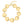 Sterling Silver Yellow Gold Plated Puffed Hearts Bracelet