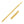 14k Yellow Gold Miami Cuban Semi Solid Chain (5.50 mm)