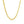 14k Yellow Solid Gold Diamond Cut Round Franco Chain (3.10 mm)