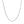 Double Extendable Cable Chain in 14k White Gold (1.80 mm)