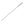 14k White Gold French Cable Chain (1.30 mm)