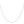 14k White Gold French Cable Chain (1.30 mm)