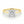 2 Carat Cushion Lab Grown IGI G/VS1 Diamond Solitaire Ring in 14K Yellow Gold