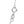 14k White Gold Diamond Cut Cable Link Chain (1.10 mm)