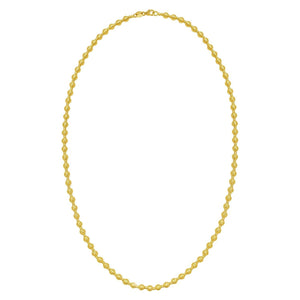 14K Yellow Gold Disco Diamond Cut Bead Chain (4.00 mm)