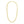 10K Yellow Gold Diamond Cut Square Link Necklace