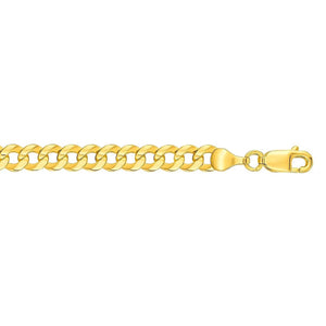 10k Yellow Gold Curb Bracelet (4.70 mm)