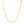 14k Yellow Gold Diamante Paperclip Chain Necklace (4.00 mm)