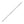 14k White Gold French Cable Chain Bracelet  (4.80 mm)