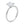 2 Carat Emerald Lab Grown IGI G/VS1 Diamond Solitaire Ring in 10K White Gold