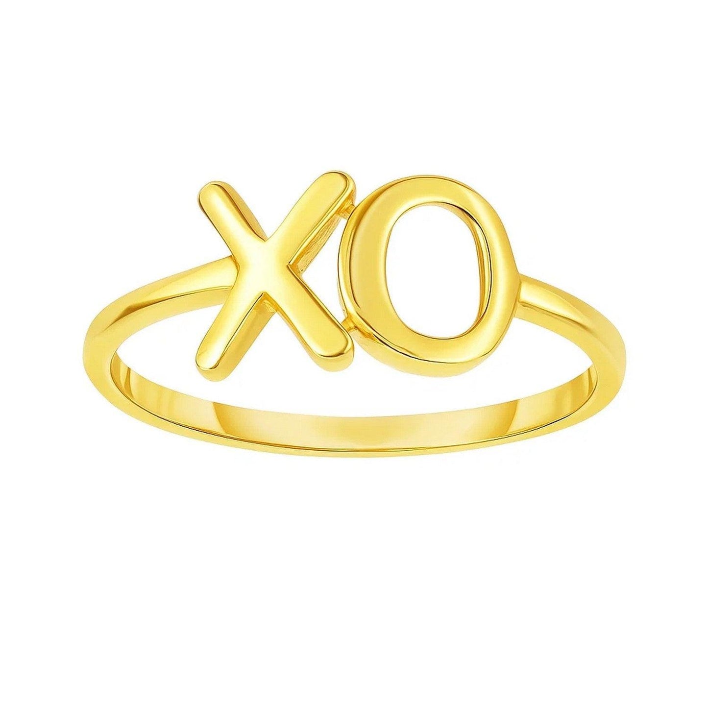 14k Yellow Gold with XO Ring(1.50 mm)