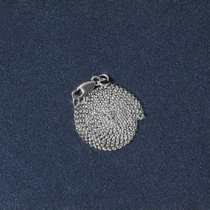 14k White Gold Diamond Cut Rolo Chain (1.10 mm)