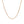 14k Rose Gold Solid Diamond Cut Rope Chain (1.6 mm)
