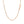 14k Rose Gold Solid Diamond Cut Rope Chain (1.6 mm)