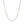 18k White Gold Diamond Cut Cable Link Chain (1.90 mm)