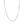 18k White Gold Diamond Cut Cable Link Chain (1.90 mm)