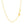 14k Yellow Gold Wire Paperclip Chain (2.7 mm)