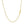 Double Extendable Cable Chain in 14k Yellow Gold (1.80 mm)