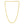 Sterling Silver Yellow Gold Plated Oval Snake Chain (4.20 mm)