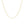 18k Yellow Gold Round Cable Link Chain (0.97 mm)