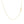 18k Yellow Gold Round Cable Link Chain (0.97 mm)