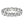 Round Cut Lab Grown Diamond Eternity Ring in 14k White Gold (6 cttw FG/VS2)