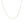 14k Yellow Gold Diamond Cut Cable Link Chain (0.87 mm)