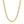 14k Yellow Gold Semi Solid Miami Cuban Chain (4.50 mm)