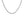 14K White Gold Gourmette Chain (2.80 mm)