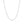 10k White Gold Singapore Chain(1.50 mm)