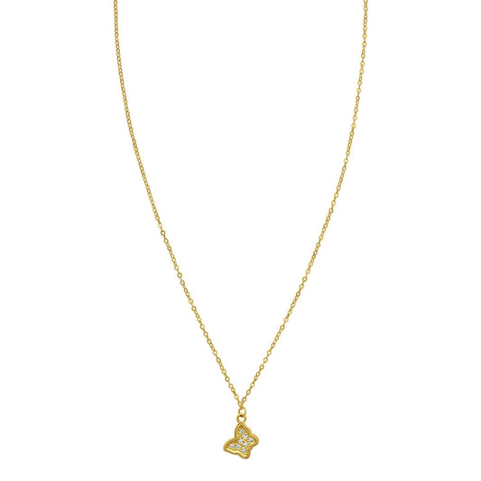 Elegant 14K Yellow Gold Rope Chain Necklace