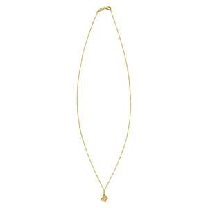 Elegant 14K Yellow Gold Rope Chain Necklace