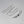 14k White Gold Adjustable Paperclip Chain (1.50 mm)