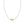 14K Yellow Gold Bow and Pearl Necklace