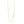 14k Yellow Gold Adjustable Box Chain (0.80 mm)