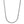 Sterling Silver Gunmetal Finish Round Box Chain Necklace
