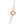 14k Rose Gold Diamond Cut Cable Link Chain (0.68 mm)