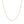 14k Rose Gold Diamond Cut Cable Link Chain (0.68 mm)