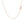 14k Rose Gold Diamond Cut Cable Link Chain (0.68 mm)