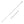 14K White Gold Fine Paperclip Chain (1.50 mm)